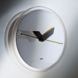 ALESSI nástěnné hodiny Sole zrcadlové