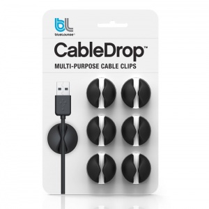 BLUELOUNGE držáky CableDrops Black