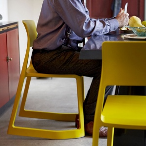 VITRA židle Tip Ton RE industriální zelená