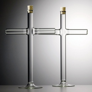 QUBUS váza Cross