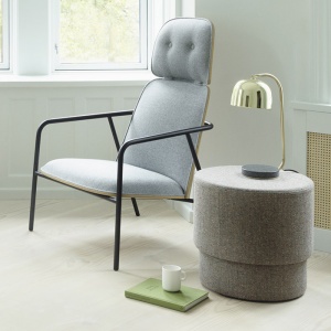 NORMANN COPENHAGEN taburet Silo Pouf malý Earth Confetti