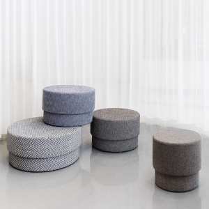 NORMANN COPENHAGEN taburet Silo Pouf střední Dusty Brown