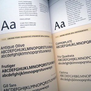 FONT kniha aktualizovaný Typografický manuál