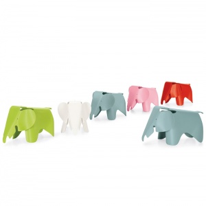 VITRA stolička Eames Elephant ledově šedá