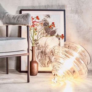stojací lampa La Scala Milano čirá