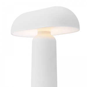 NORMANN COPENHAGEN přenosná stolní lampa Porta bílá