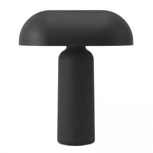 přenosná stolní lampa Porta černá