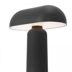 NORMANN COPENHAGEN přenosná stolní lampa Porta černá