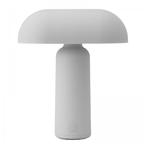 přenosná stolní lampa Porta šedá