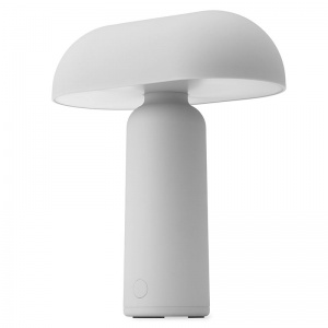 NORMANN COPENHAGEN přenosná stolní lampa Porta šedá