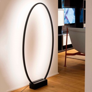 stojací lampa Ellisse Floor černá