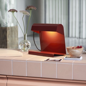 VITRA stolní lampa Lampe de Bureau červená