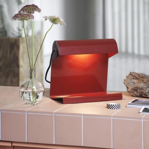VITRA stolní lampa Lampe de Bureau červená