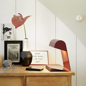VITRA stolní lampa Lampe de Bureau červená