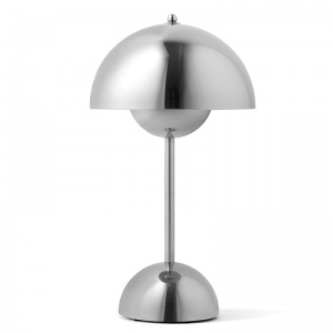 přenosná stolní lampa Flowerpot VP9 chrom