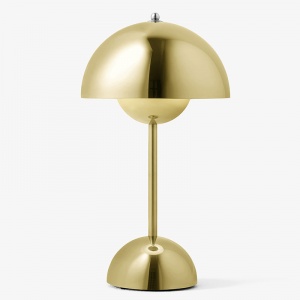 přenosná stolní lampa Flowerpot VP9 mosaz