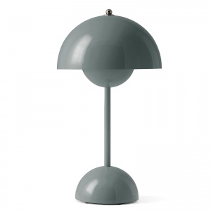 přenosná stolní lampa Flowerpot VP9 šedomodrá