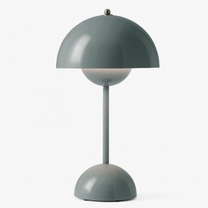 přenosná stolní lampa Flowerpot VP9 šedomodrá