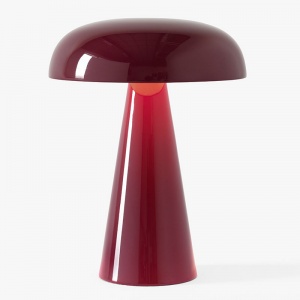 &TRADITION přenosná stolní lampa Como SC53 tmavě červená