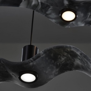 BROKIS venkovní závěsné svítidlo Night Birds III kouřově šedé