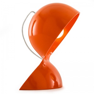 stolní lampa Dalù oranžová