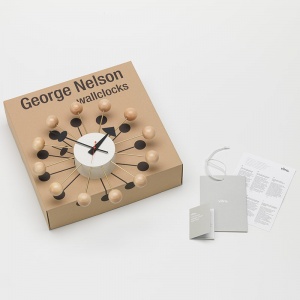 VITRA nástěnné hodiny Ball Clock buk
