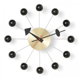 nástěnné hodiny Ball Clock černá