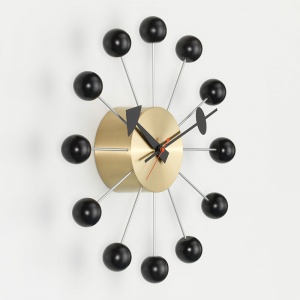 nástěnné hodiny Ball Clock černá