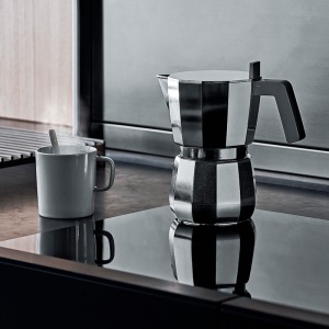 ALESSI indukční espresso kávovar Moka na 9 šálků