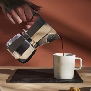 ALESSI indukční espresso kávovar Moka na 9 šálků