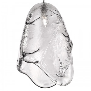 závěsné svítidlo Frozen velké čiré