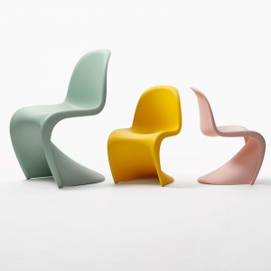 VITRA židlička Panton Junior růžová