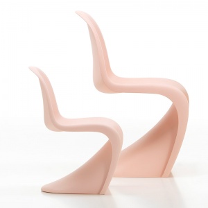 VITRA židlička Panton Junior růžová