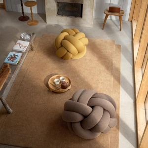 DESIGN HOUSE STOCKHOLM taburet Knot XL šedý