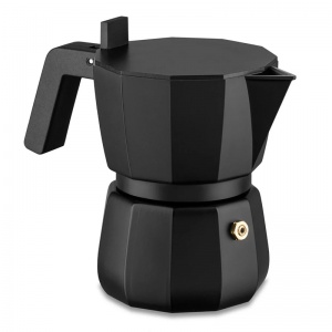 espresso kávovar Moka na 3 šálky černý