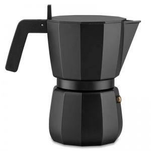 espresso kávovar Moka na 6 šálků černý