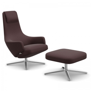 VITRA křeslo Repos & Ottoman