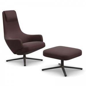 VITRA křeslo Repos & Ottoman