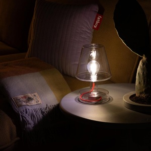 stolní lampa Transloetje transparentní