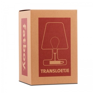 FATBOY stolní lampa Transloetje transparentní