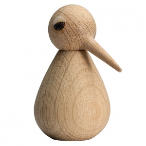 ARCHITECTMADE dekorativní pták Bird velký kouřový