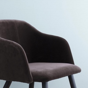 BROSTE COPENHAGEN židle Pernilla zelená