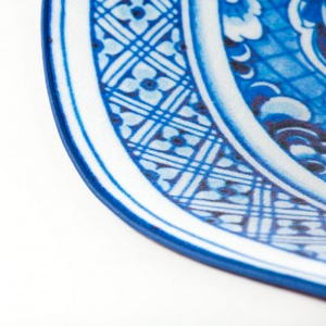 MOOOI CARPETS koberec Delft Blue Plate
