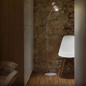 AROMAS stojací lampa Pago bílá