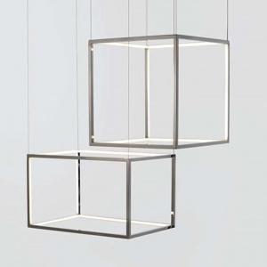 AROMAS závěsné LED svítidlo Cube-X střední