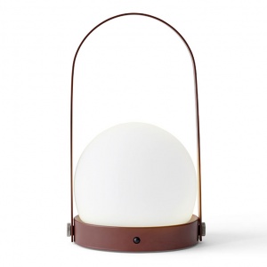 přenosná lampa Carrie červená