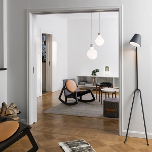 DESIGN HOUSE STOCKHOLM koberec Bjork 70x130 modrý