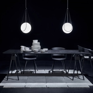 DESIGN HOUSE STOCKHOLM stůl Arco jasan