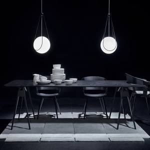 DESIGN HOUSE STOCKHOLM závěsné svítidlo Kosmos střední černé